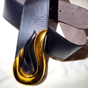 Vintage Michael Rose Belt with Beautiful Gold Buckle